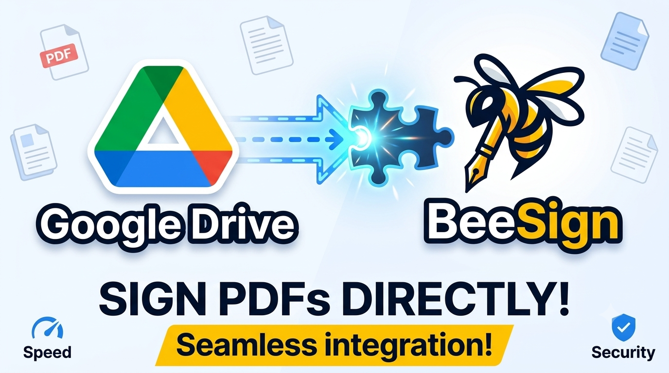 Google Drive Integration: Sign Documents Straight from Drive with BeeSign